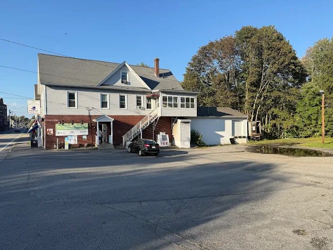 Thirst Quench Liquors building and parking at 66 Broad Street Hudson Massachusetts